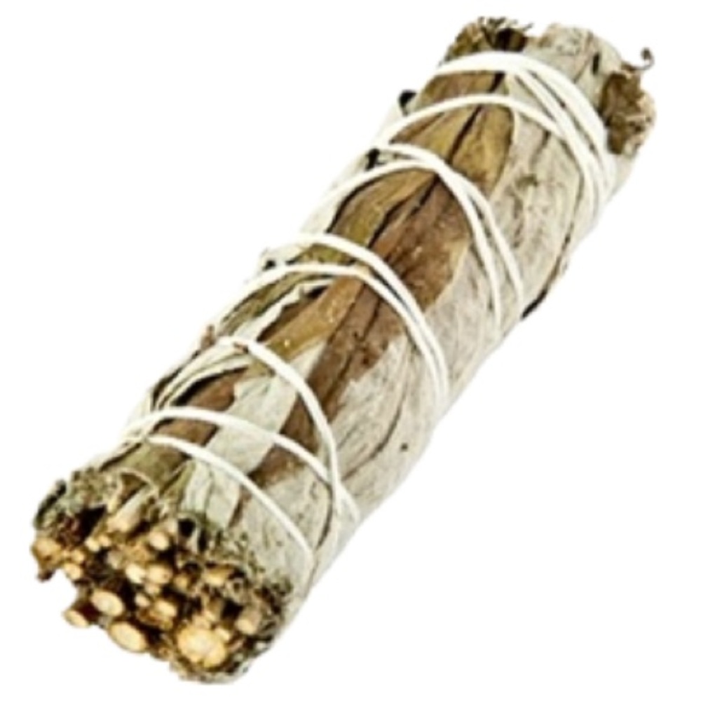Set of 2 Black Sage smudge stick, 4.5" long